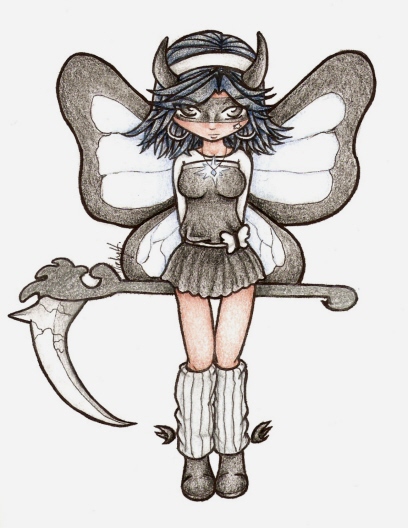 Black And White Butterfly