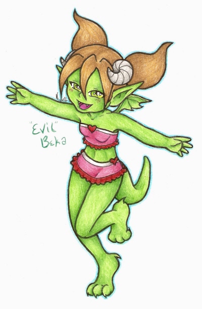 Evil Beka in a Bikini