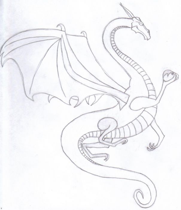 Ice Dragon (uncolored)