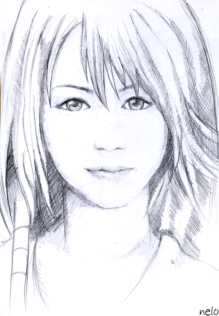 Sketch 1 - Yuna