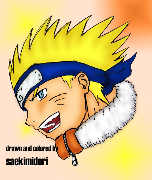 Naruto - Head Colored