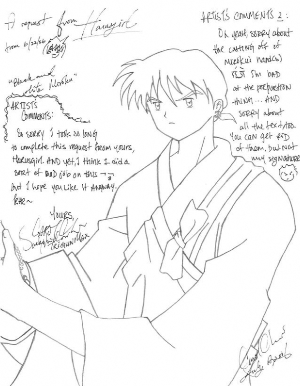 Harusgirl's Request - Miroku