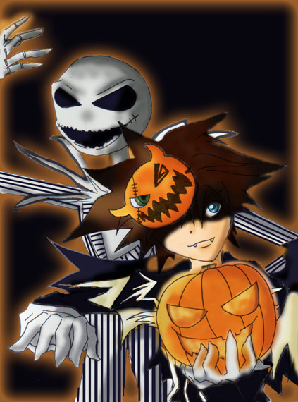 Sora And Jack's Halloween