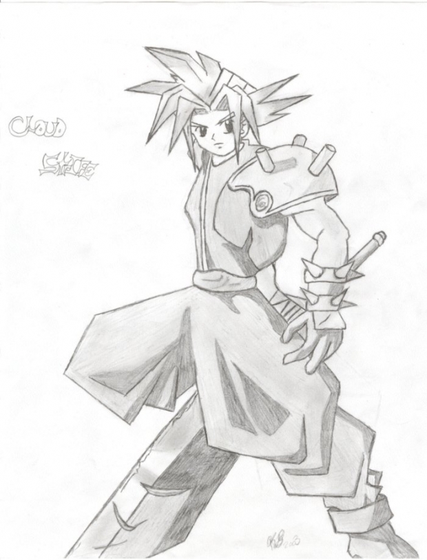 Cloud From Final Fantasy!