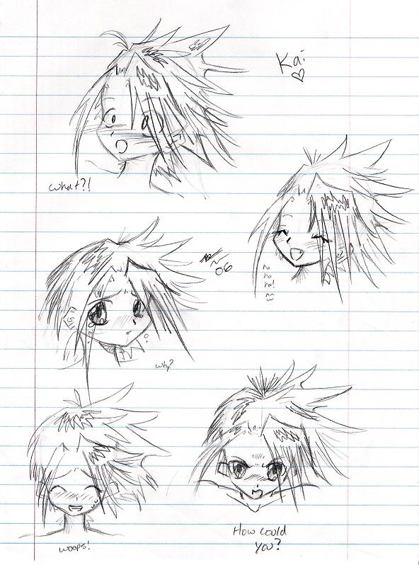 Tsukai And His Expressions