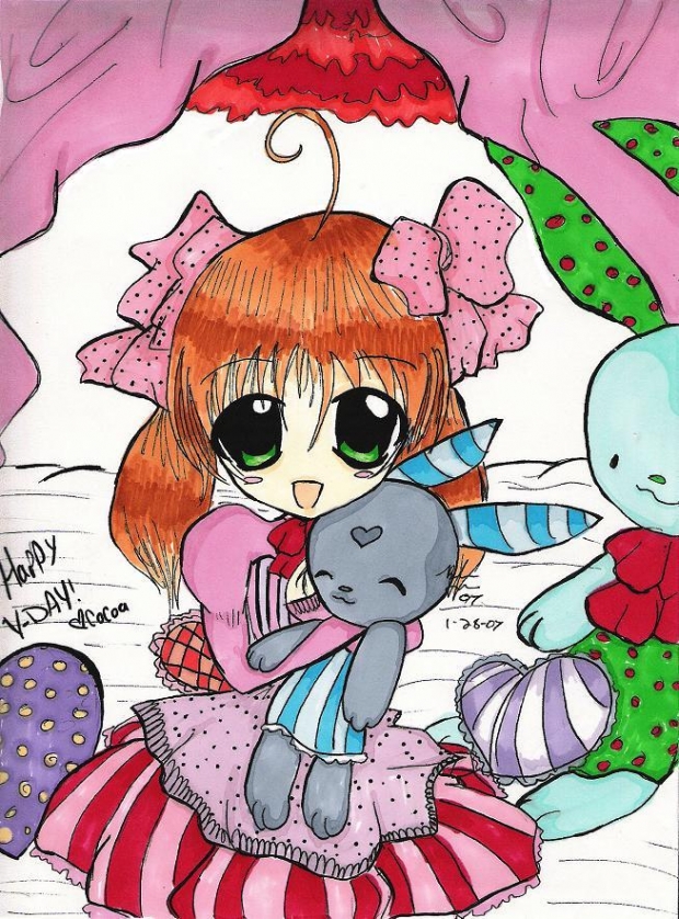 Coloured Valentine's