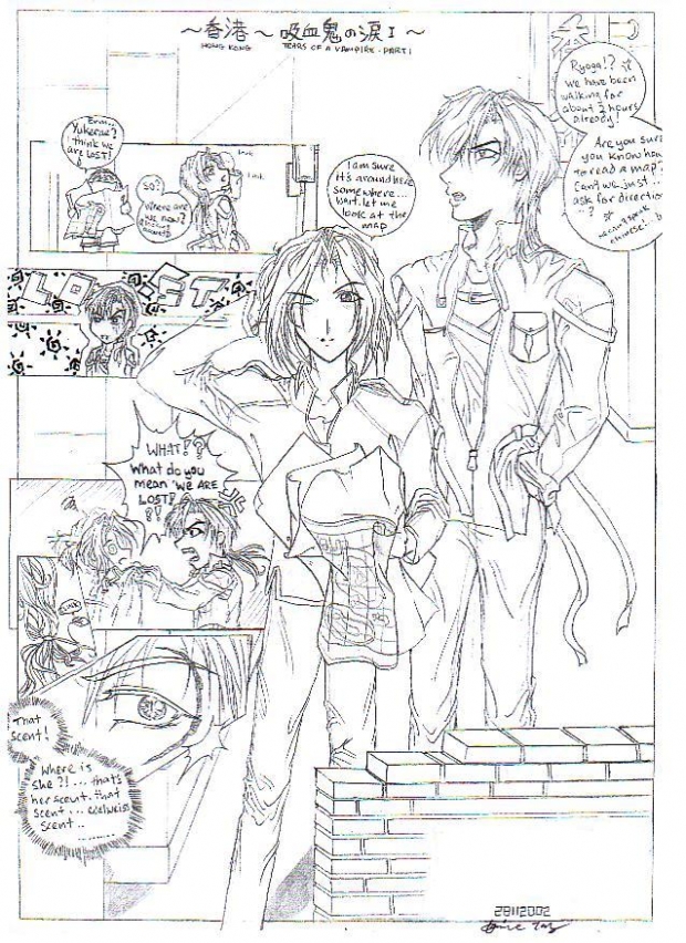 COMIC! TEars Of A Vampire