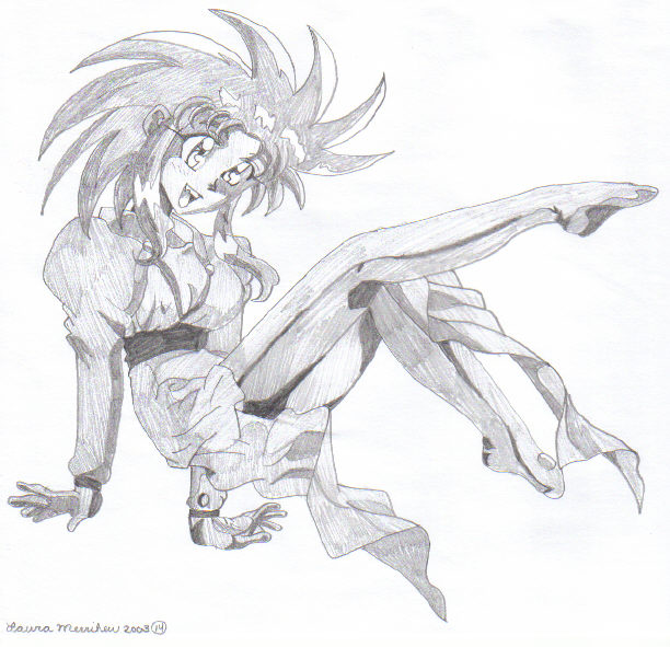 Ryoko's Pose
