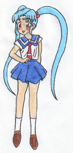 Sasami's First Day Of School