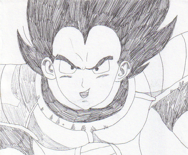 Vegeta Drawing 1
