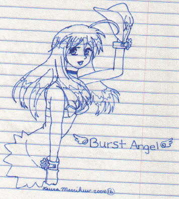 Burst Angel Doodle