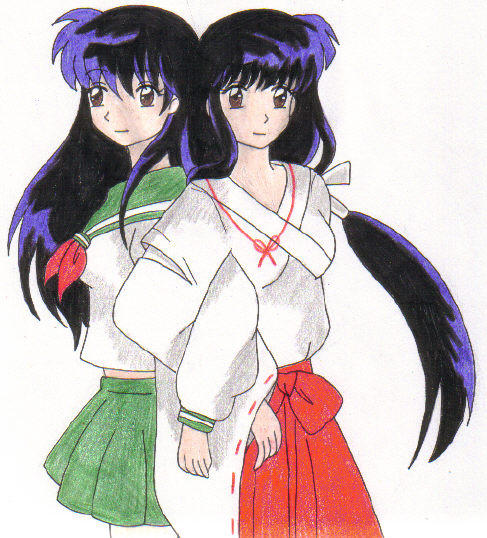 Kikyo And Kagome