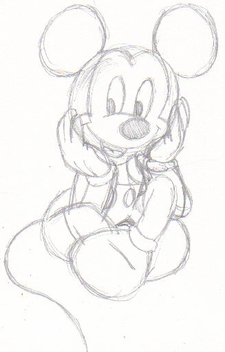 Mickey Mouse Sketch