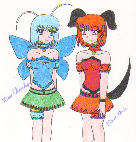 Mew Chocho And Mew Inu