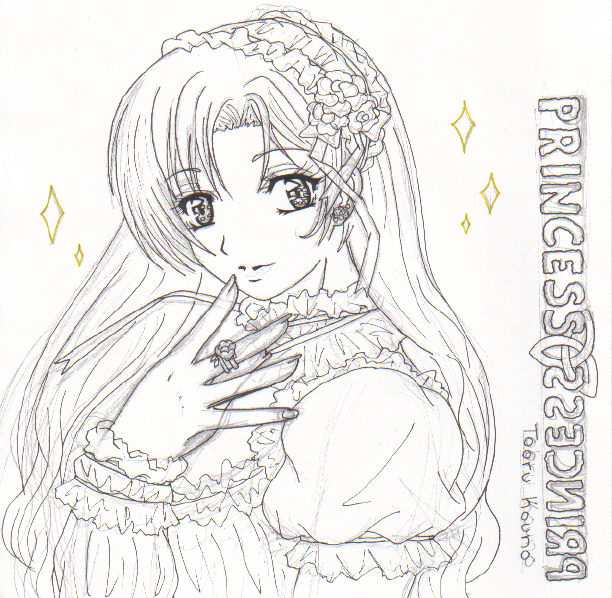 Princess Princess Sketch