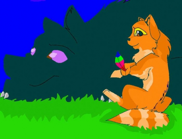 Wyvrenn And Spirit The Cat~trade