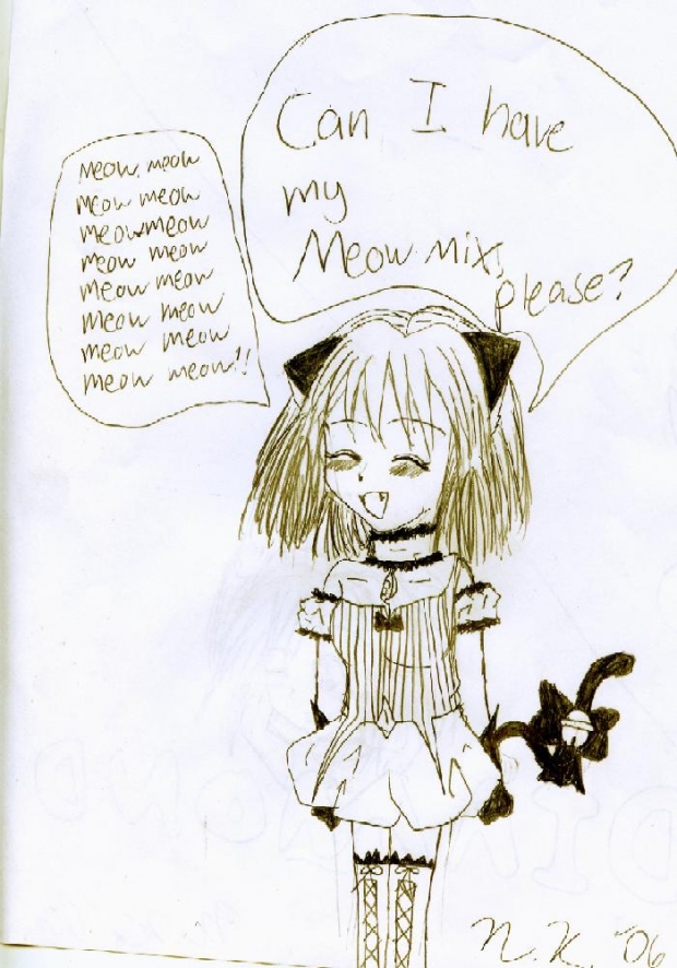 Mew Neko Strikes Again W/ A Song!!