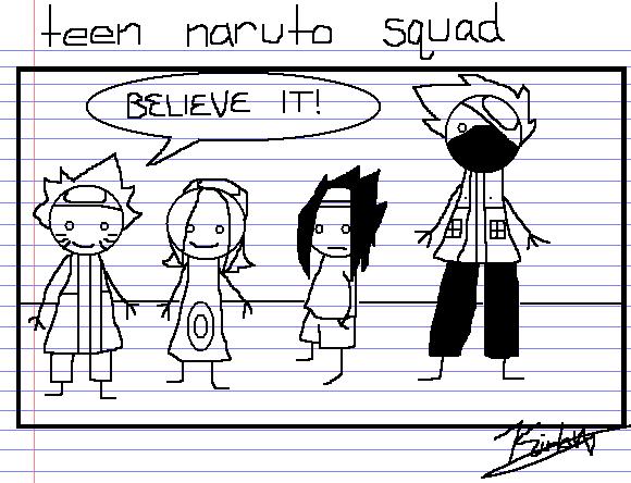 Teen Naruto Squad