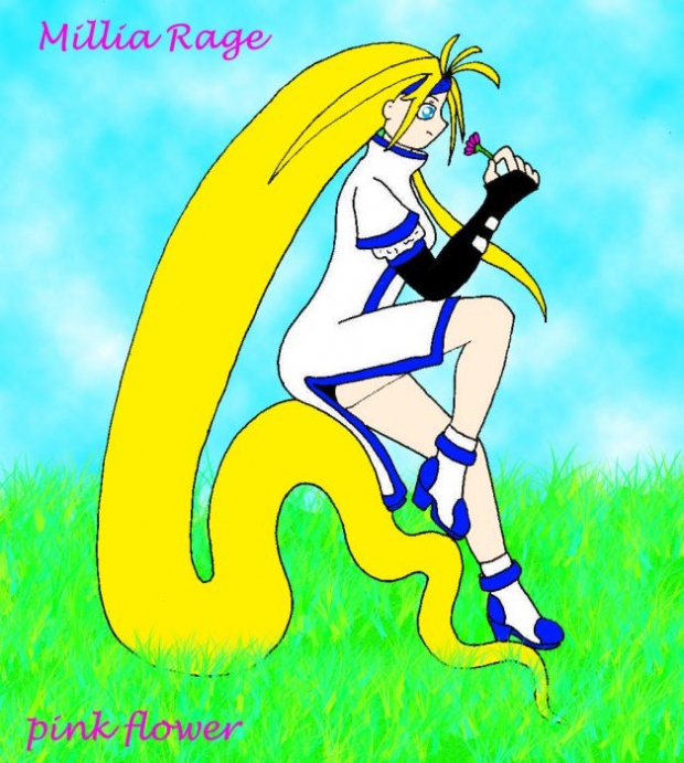 Millia Rage - Pink Flower