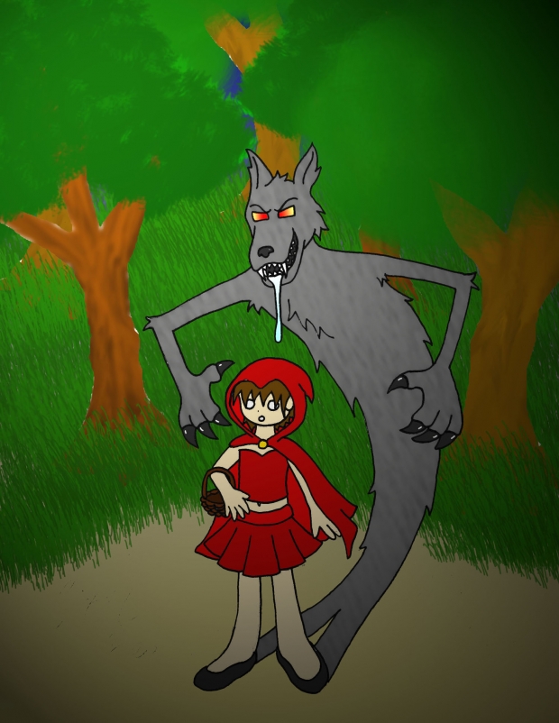 It's getting dark Lil' Red... Do you feel...safe?