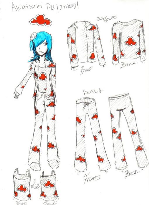 Akatsuki Pajamas!