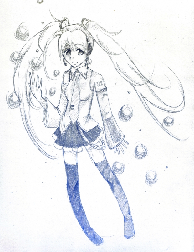 Miku     Bubbles