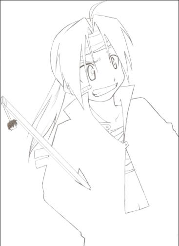 Edo Gangster Lineart