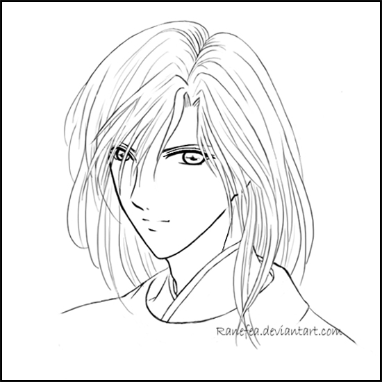 First Tablet Drawing: Hotohori