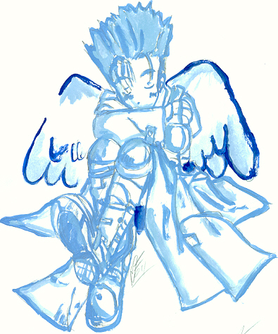 Vash Angel(colored)