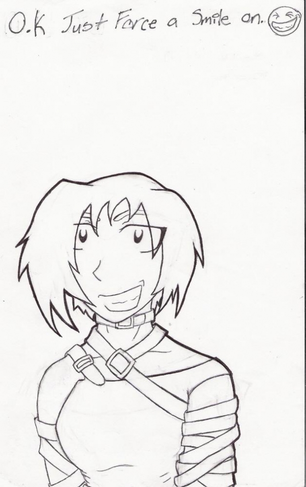 Just Force A Smile On