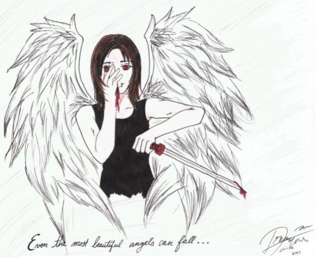 Fallen Angel Colored
