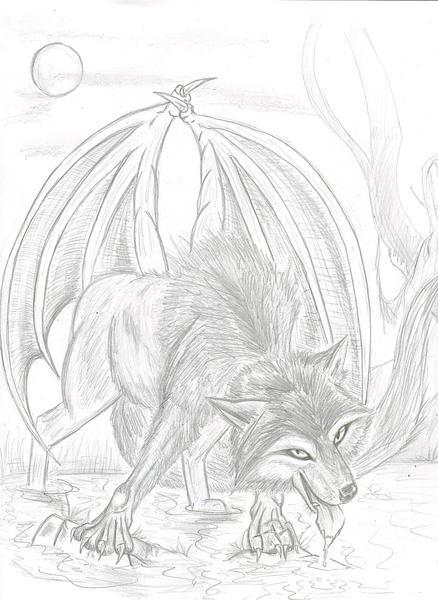 Winged Wolf