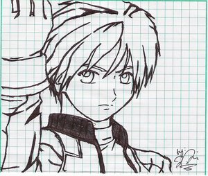 Ballpen Art Suikoden 3 Luc