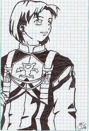 Ballpen Art Suikoden 3 Sasarai