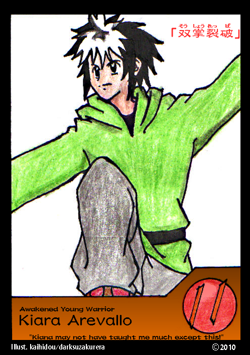 Awakened Young Warrior