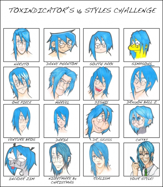 16 Styles Challenge -Xamyuu