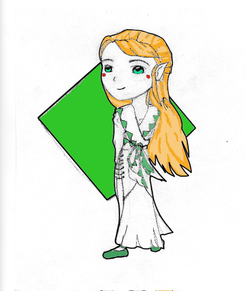 Nekokayu's Lil'  Elf Girl