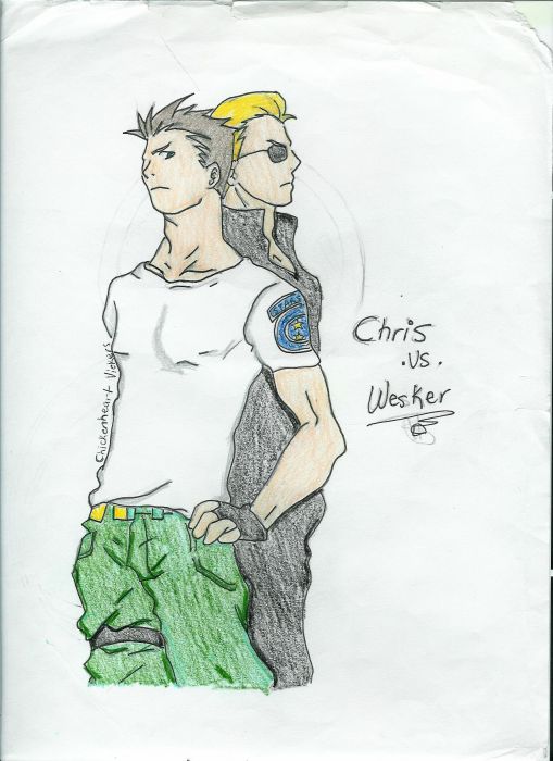 Chris Vs Wesker