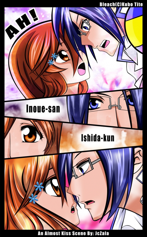 An Almost Kiss Scene