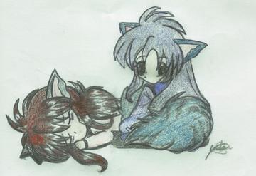 My Character Akana With Kurama