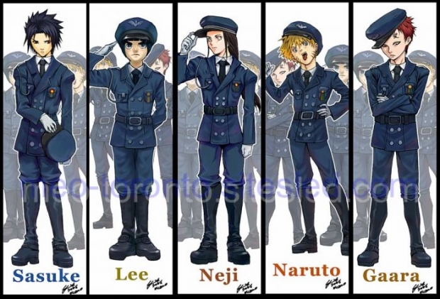Naruto Guys Bookmarks