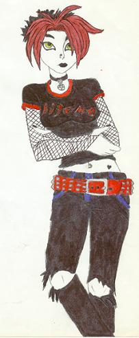 Beautiful Goth Chick