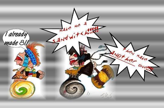 Wakka The Sandwitch Slave....