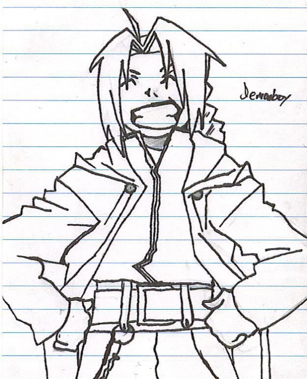 Edward Elric Smiling