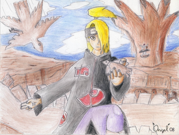 Deidara at Sand Finished