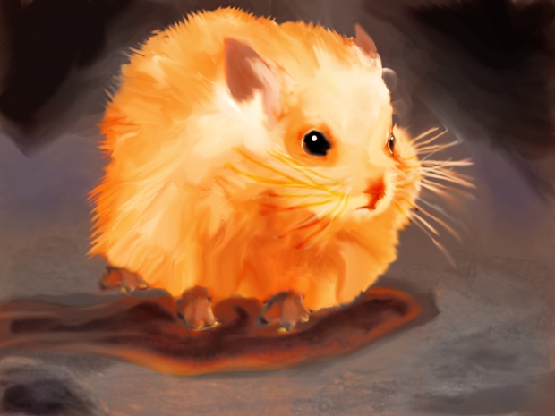 Volcano Hamster Colored