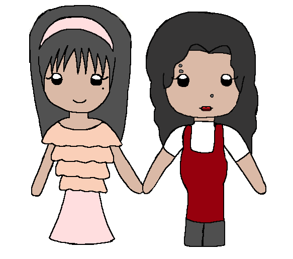 Tina and Micah doodle