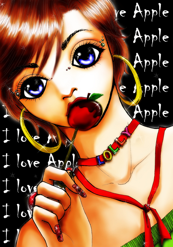 lolly loves apple