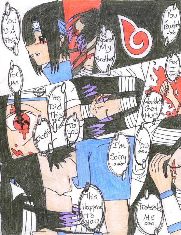 Sasuke and Clara (Random Comic)