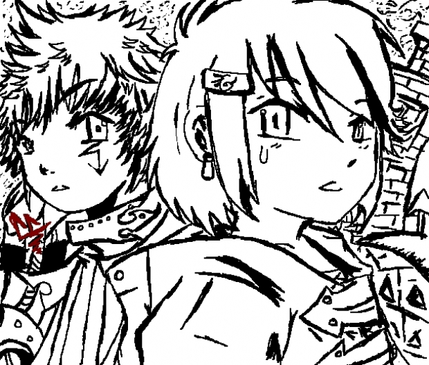 Friends? (on windows paint)